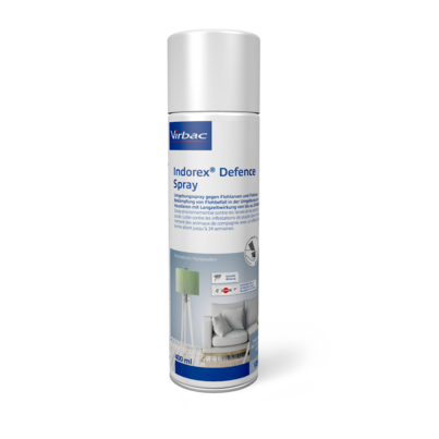Sie sehen eine Packung Indorex Defence Spray, Produktbild: 01 Indorex Defence Spray, A-Nr.: 5893936 - 01