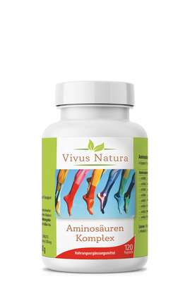 Sie sehen eine Packung Aminosäuren Komplex, Produktbild: 02 Aminosäuren Komplex, A-Nr.: 5904373 - 02
