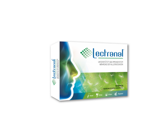 Sie sehen eine Packung Lectranal® 80 mg Kapseln, Produktbild: 01 Lectranal® 80 mg Kapseln, A-Nr.: 3701938 - 01