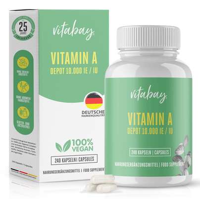 Vitabay Vitamin A 10.000 IE Depot Kapseln, A-Nr.: 5878606 - 01