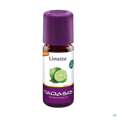 Sie sehen eine Packung Taoasis Limettenöl Bio|demeter 10ml 10ml, Produktbild: 03 Taoasis Limettenöl Bio|demeter 10ml 10ml, A-Nr.: 3998720 - 03