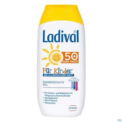 Sonnenprodukte Ladival/kinder Allerg Gel F50+ 200ml, A-Nr.: 4535790 - 02