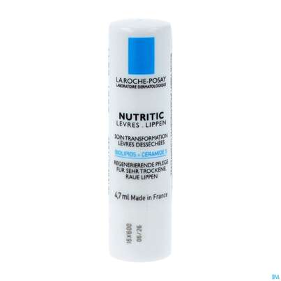 Sie sehen eine Packung La Roche Posay Gesichtspflege Nutritic Lippenschutz 4,7ml, Produktbild: 02 La Roche Posay Gesichtspflege Nutritic Lippenschutz 4,7ml, A-Nr.: 3607613 - 02
