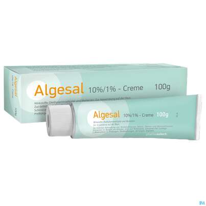 Sie sehen eine Packung Algesal Creme 100g, Produktbild: 01 Algesal Creme 100g, A-Nr.: 1321203 - 01