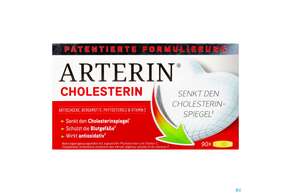 Arterin Tabl Cholesterin Bergamotte Pflanzliche Alternativ Lipidmanagm50000 90st, A-Nr.: 5182371 - 01