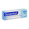 Sie sehen eine Packung Soventol Hydrocortisonacetat Creme 0,25% 20g, Produktbild: 02 Soventol Hydrocortisonacetat Creme 0,25% 20g, A-Nr.: 5518701 - 02