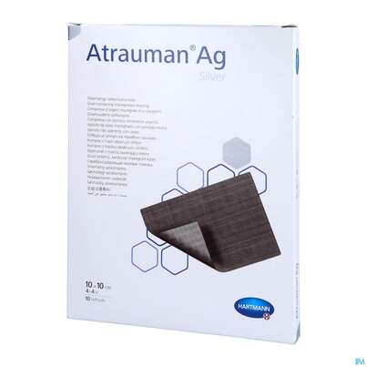 Wundauflagen Atrauman/ag 10x 10cm 10st, A-Nr.: 2991845 - 04