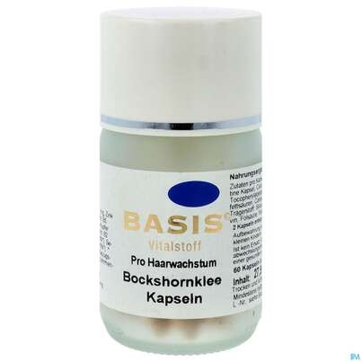 Sie sehen eine Packung Bockshornklee Kapseln Ncm 60st, Produktbild: 01 Bockshornklee Kapseln Ncm 60st, A-Nr.: 4268320 - 01