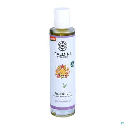 Sie sehen eine Packung Taoasis Baldini Feelfreude Raumspray Demeter 50ml, Produktbild: 01 Taoasis Baldini Feelfreude Raumspray Demeter 50ml, A-Nr.: 4615738 - 01