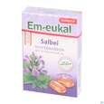 Sie sehen eine Packung Em-eukal Bonbons Zuckerfrei Salbei Box 50g, Produktbild: 02 Em-eukal Bonbons Zuckerfrei Salbei Box 50g, A-Nr.: 5334846 - 02