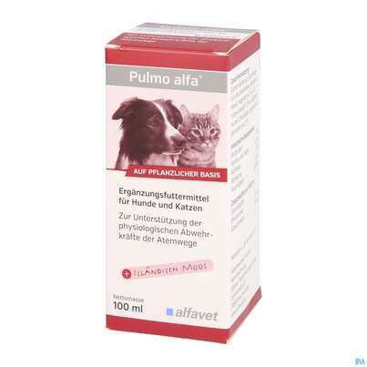 Veterinaerprodukte Pulmo Alfa Hustensaft F Kleintiere 100ml, A-Nr.: 3059896 - 02
