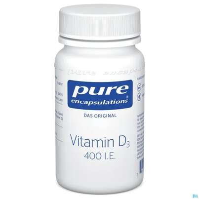 Pure Encapsulations Vitamin D3 400 I.e. 60 Kapseln, A-Nr.: 3379000 - 02