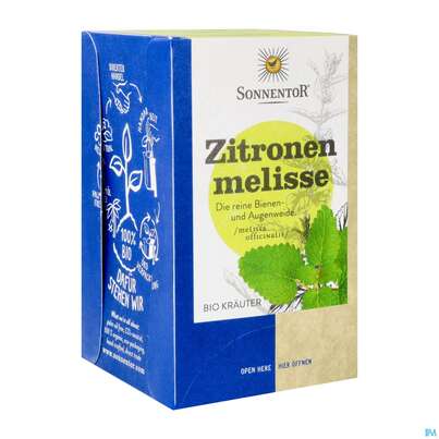 Sonnentor Tee/bio Zitronenmelisse Doppelkammmerbtl 02562 18st, A-Nr.: 5048336 - 06