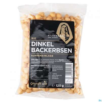 Gewusst Wie Bio Hildegard Backerbsen 125g, A-Nr.: 5385737 - 01