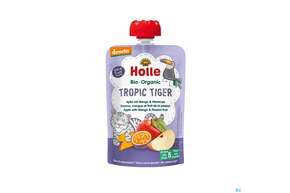 Holle Demeter Bio Fruechtepueree Ab 1 Jahr Tropic Tige Apfel/mango/maracuja 100g, A-Nr.: 5080854 - 01