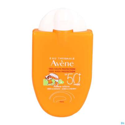 Sie sehen eine Packung Avène Réflexe Solaire Babys & Kinder Spf 50+ 30ml, Produktbild: 10 Avène Réflexe Solaire Babys & Kinder Spf 50+ 30ml, A-Nr.: 4395604 - 10