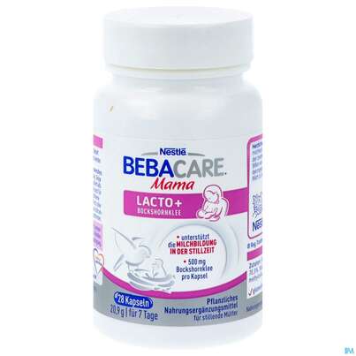 Bebacare Lacto+ Bockshornklee Kapseln 12506 28st, A-Nr.: 5686491 - 01