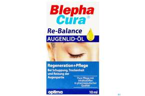 Blephacura Augenlid-oel Re-balance 10ml, A-Nr.: 5445770 - 01