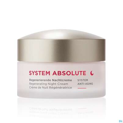 Sie sehen eine Packung Boerlind System/absolute Regenerierende Nachtcreme 60470 50ml, Produktbild: 02 Boerlind System/absolute Regenerierende Nachtcreme 60470 50ml, A-Nr.: 4175765 - 02