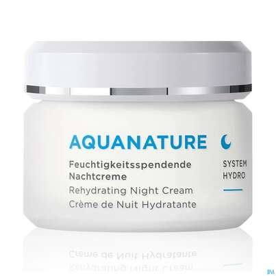 Sie sehen eine Packung Boerlind Aquanature Feuchtigkeit Nacht 60007 50ml, Produktbild: 03 Boerlind Aquanature Feuchtigkeit Nacht 60007 50ml, A-Nr.: 4740395 - 03