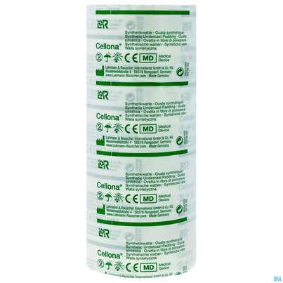 Sie sehen eine Packung Cellona Synthetikwatte 3mx 15cm Neu 1st, Produktbild: 01 Cellona Synthetikwatte 3mx 15cm Neu 1st, A-Nr.: 5595819 - 01