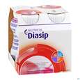 Sie sehen eine Packung Diasip 200ml Erdbeere 24st, Produktbild: 03 Diasip 200ml Erdbeere 24st, A-Nr.: 3195576 - 03