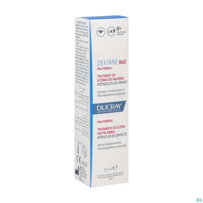 Sie sehen eine Packung Ducray Dexyane Med Creme Augenlid Neu 15ml, Produktbild: 05 Ducray Dexyane Med Creme Augenlid Neu 15ml, A-Nr.: 5659703 - 05