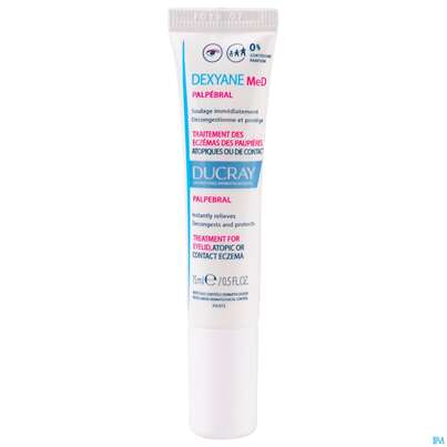 Sie sehen eine Packung Ducray Dexyane Med Creme Augenlid Neu 15ml, Produktbild: 09 Ducray Dexyane Med Creme Augenlid Neu 15ml, A-Nr.: 5659703 - 09