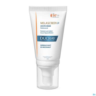 Ducray Melascreen Uv Leichte Creme Lsf 50+ 40ml, A-Nr.: 3961088 - 01