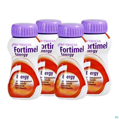 Sie sehen eine Packung Fortimel 1.5kcal 200ml Schoko 4st, Produktbild: 03 Fortimel 1.5kcal 200ml Schoko 4st, A-Nr.: 3237553 - 03