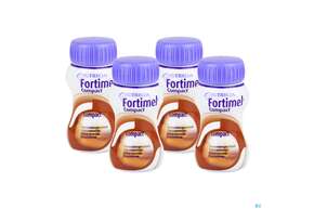 Fortimel/compact/2.4 125ml Vitalflasche Schokolade 6x4 24st, A-Nr.: 3817813 - 01