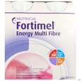 Fortimel/multifibre 1,5kcal 200ml Flasche Erdbeer 4st, A-Nr.: 3237671 - 01