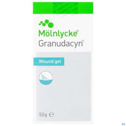 Sie sehen eine Packung Granudacyn Wundgel 50g, Produktbild: 01 Granudacyn Wundgel 50g, A-Nr.: 5353714 - 01