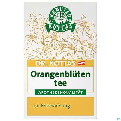 Sie sehen eine Packung Dr.Kottas Tee Orangenblueten 20st, Produktbild: 02 Dr.Kottas Tee Orangenblueten 20st, A-Nr.: 3886599 - 02