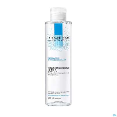 Sie sehen eine Packung La Roche Posay Gesichtsreinigung Reinigungsfluid 3in1 200ml, Produktbild: 03 La Roche Posay Gesichtsreinigung Reinigungsfluid 3in1 200ml, A-Nr.: 3685926 - 03