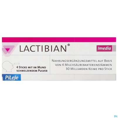 Lactibian Imedia Sticks Mit Im Mund Schmelzendem Pulver 4st, A-Nr.: 4449257 - 01