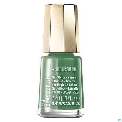Sie sehen eine Packung Mavala Nagellacke +si 414 Grass Green 5ml, Produktbild: 03 Mavala Nagellacke +si 414 Grass Green 5ml, A-Nr.: 5570908 - 03