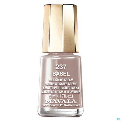 Sie sehen eine Packung Mavala Nagellacke 237 Basel 5ml, Produktbild: 02 Mavala Nagellacke 237 Basel 5ml, A-Nr.: 4552831 - 02