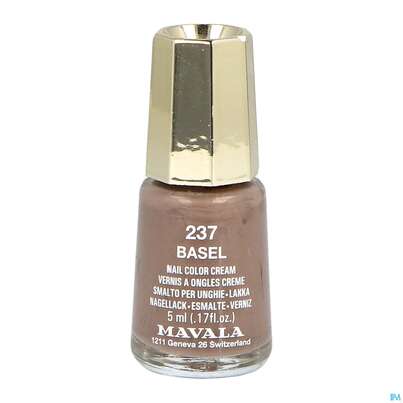 Sie sehen eine Packung Mavala Nagellacke 237 Basel 5ml, Produktbild: 03 Mavala Nagellacke 237 Basel 5ml, A-Nr.: 4552831 - 03