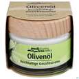 Sie sehen eine Packung Oliven Oel Gesichtscreme Reichhaltig 50ml, Produktbild: 01 Oliven Oel Gesichtscreme Reichhaltig 50ml, A-Nr.: 5273636 - 01