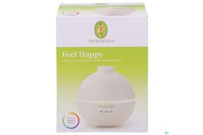 Sie sehen eine Packung Primavera Aroma Vernebler Feel Happy 1st, Produktbild: 01 Primavera Aroma Vernebler Feel Happy 1st, A-Nr.: 5082221 - 01