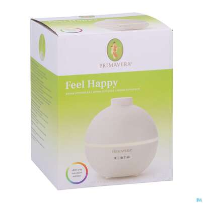 Sie sehen eine Packung Primavera Aroma Vernebler Feel Happy 1st, Produktbild: 03 Primavera Aroma Vernebler Feel Happy 1st, A-Nr.: 5082221 - 03