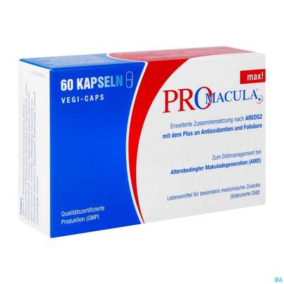 Promacula Kapseln Max 60st, A-Nr.: 2834844 - 02