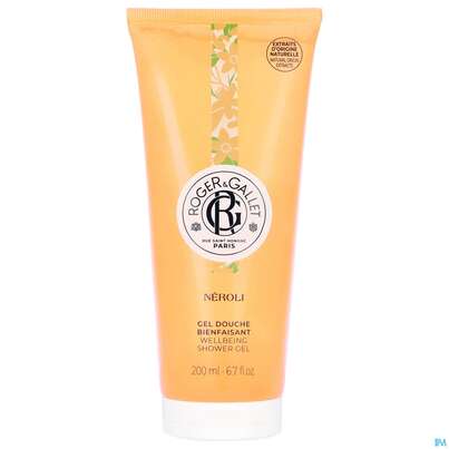 Sie sehen eine Packung Roger&gallet NÉroli Wohlfühl-duschgel 200ml, Produktbild: 03 Roger&gallet NÉroli Wohlfühl-duschgel 200ml, A-Nr.: 5669050 - 03