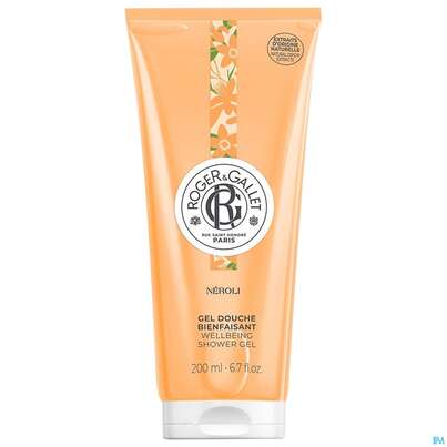Sie sehen eine Packung Roger&gallet NÉroli Wohlfühl-duschgel 200ml, Produktbild: 04 Roger&gallet NÉroli Wohlfühl-duschgel 200ml, A-Nr.: 5669050 - 04