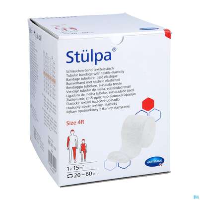 Sie sehen eine Packung Schlauchverband Stuelpa-fertigverband Rollen Gr 4r 10cm 15m, Produktbild: 03 Schlauchverband Stuelpa-fertigverband Rollen Gr 4r 10cm 15m, A-Nr.: 0823842 - 03