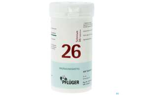 Sie sehen eine Packung Schuess 26 Selenium D 6 Pflu 100g, Produktbild: 01 Schuess 26 Selenium D 6 Pflu 100g, A-Nr.: 3703512 - 01