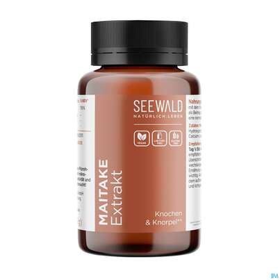 Sie sehen eine Packung Seewald Maitake Extrakt 60 St, Produktbild: 01 Seewald Maitake Extrakt 60 St, A-Nr.: 4623235 - 01