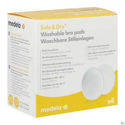 Stilleinlagen -medela Waschbar 4st, A-Nr.: 1543197 - 03