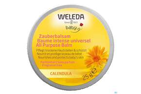 Sie sehen eine Packung Weleda Calendula Zauberbalsam 25g, Produktbild: 01 Weleda Calendula Zauberbalsam 25g, A-Nr.: 5566723 - 01